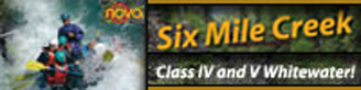 Six Mile Creek Nova Rafting