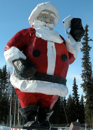 north pole santa
